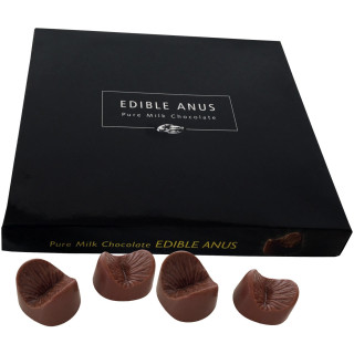 Chocolat au lait en forme d'anus 80g