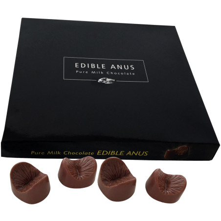 Chocolat au lait en forme d'anus 80g