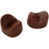 Chocolat au lait en forme d'anus 80g
