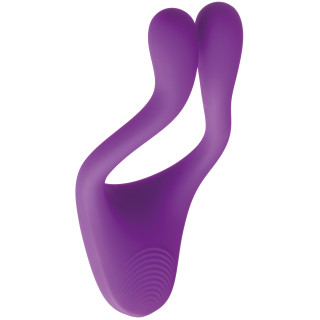 Masturbateur couple BeauMents DOPPIO violet rechargeable