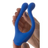 Masturbateur couple BeauMents DOPPIO bleu rechargeable
