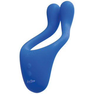 Masturbateur couple BeauMents DOPPIO bleu rechargeable