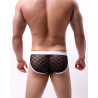 Slip sexy cross en dentelle noir XXL