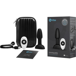 Plug anal noir Rimming Petite