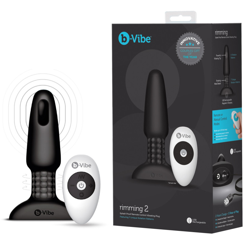 Plug anal noir Rimming 2