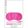 Masque Desire Obscure satin rose tenue par élastiques