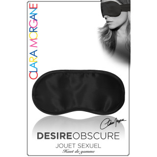 Masque Desire Obscure satin noir de Clara Morgane