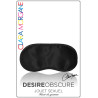 Masque Desire Obscure satin noir fermeture élastiques