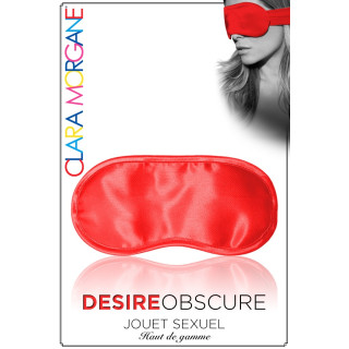 Masque Desire Obscure satin rouge de Clara Morgane