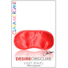 Masque Desire Obscure satin rouge à élastiques