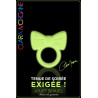 Anneau vibrant Tenue de Soirée Exigée phosphorescent