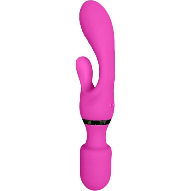 Vibro 2 en 1 Wonder Rabbit 23cm fuchsia