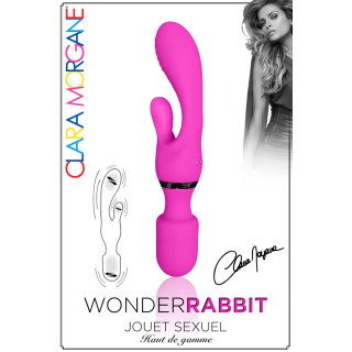 Vibro 2 en 1 Wonder Rabbit 23cm fuchsia