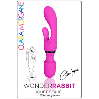 Vibro 2 en 1 Wonder Rabbit 23cm fuchsia