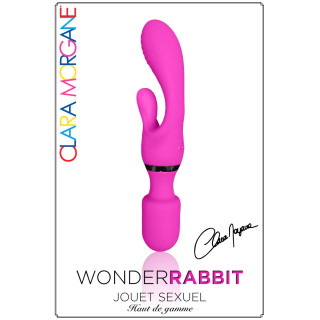 Vibro 2 en 1 Wonder Rabbit 23cm fuchsia