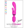 Vibro 2 en 1 Wonder Rabbit 23cm fuchsia