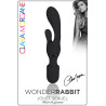 Vibro 2 en 1 Wonder Rabbit 23cm noir