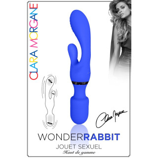 Vibro 2 en 1 Wonder Rabbit 23cm bleu