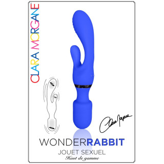Vibro 2 en 1 Wonder Rabbit 23cm bleu