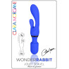 Vibro 2 en 1 Wonder Rabbit 23cm bleu