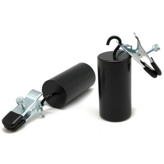 2 pinces tétons avec poids suspendus de 200g