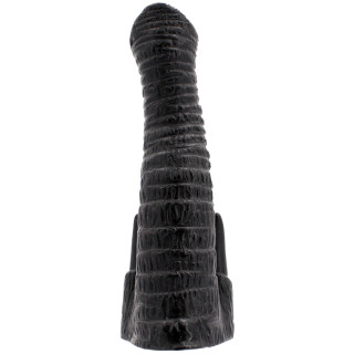 Gode noir DJUMBO forme trompe 20cm vue de derrière