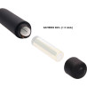 Tige urètre vibrante Bead Tip mise en place des piles