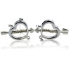 Pinces pour les tétons Cupid Heart