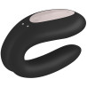 Stimulateur couple SATISFYER Double Joy noir