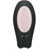 Stimulateur couple SATISFYER Double Joy noir