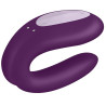 Stimulateur couple SATISFYER Double Joy violet