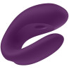 Stimulateur couple SATISFYER Double Joy violet