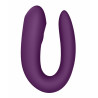 Stimulateur couple SATISFYER Double Joy violet