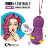Stimulateurs Oeuf rechargeable Motion Love Balls "Foxy" 