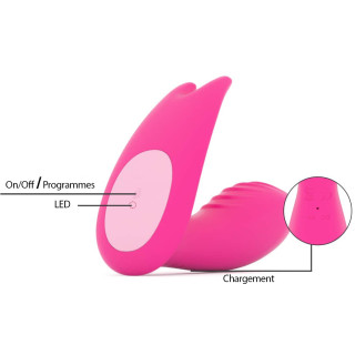 Stimulateur connecté Eidolon rechargeable rose simple à utiliser