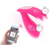 Stimulateur connecté Eidolon rechargeable rose stimulation point G et clitoris
