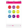 Stimulateur connecté Eidolon rechargeable rose personnalisation