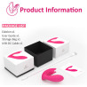 Stimulateur connecté Eidolon rechargeable rose et sa boîte