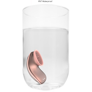 Stimulateur de clitoris TWITCH rechargeable rose entièrement étanche