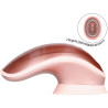 Stimulateur de clitoris TWITCH rechargeable rose reliefs et langues
