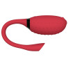 Oeuf vibrant connecté Fugu rouge