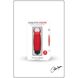 Vibro stimulateur clitoris Diablotin Coquin rouge