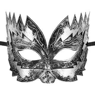 Masque Don Giovanni argenté