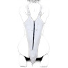 Camisole Strict Leather Zipper position maintenue
