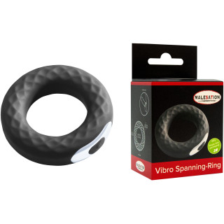 Cockring rechargeable Vibro Spanning-Ring avec sa boîte