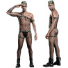Costume militaire homme en maille S-L