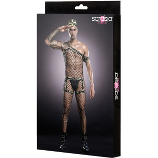 Costume militaire homme en maille S-L