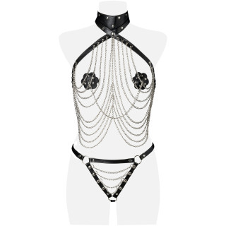 Ensemble harnais chaînes 3 pièces 