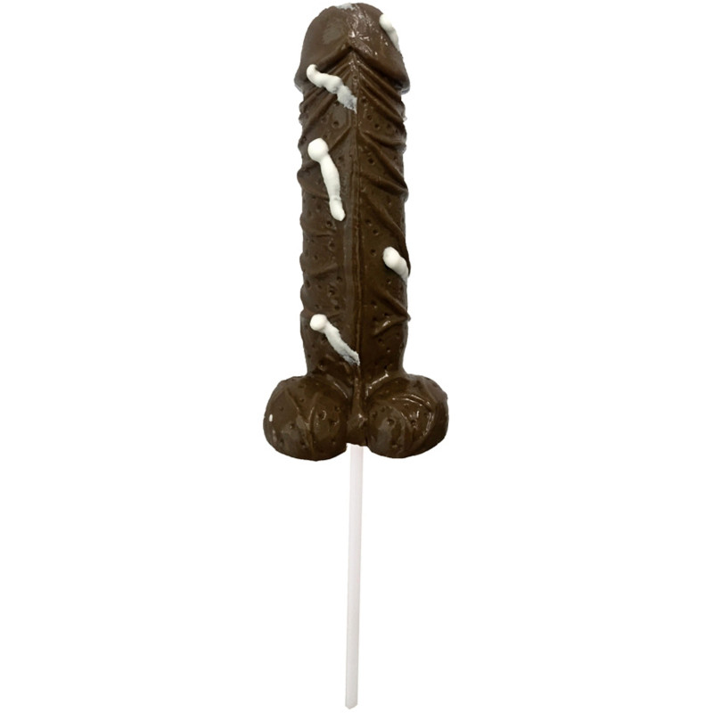Sucette pénis chocolat noir 16xØ4,5cm 295g