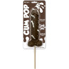 Sucette pénis chocolat noir 16xØ4,5cm 295g